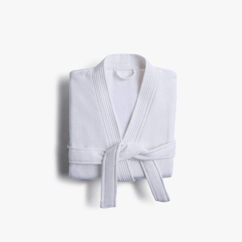 S/M Comfy Cotton Robe White - Parachute
